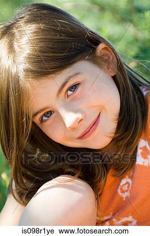 Portrait of a girl View Large Photo Image Stock Image - Portrait of a girl. Fotosearch