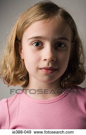 Portrait of a girl View Large Photo Image Stock Photo - Portrait of a girl. Fotosearch