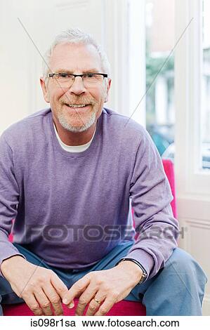 Portrait of a mature man View Large Photo Image Stock Image - Portrait of a mature man. Fotosearch