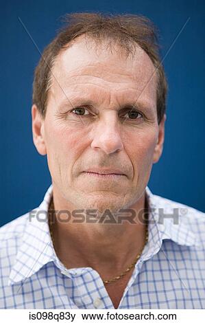 Stock Photo - Portrait of a mature man. Fotosearch