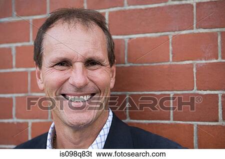 Stock Photograph - Portrait of a mature man. Fotosearch