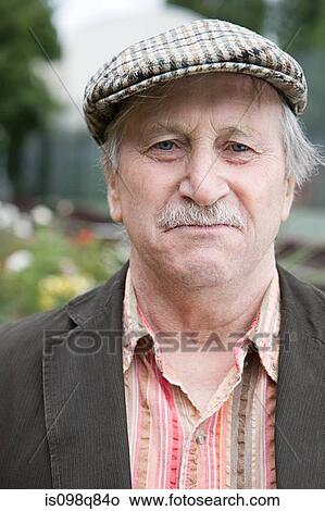 Picture - Portrait of a senior man. Fotosearch