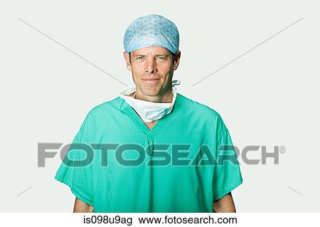 Portrait of a surgeon View Large Photo Image Stock Image - Portrait of a surgeon. Fotosearch