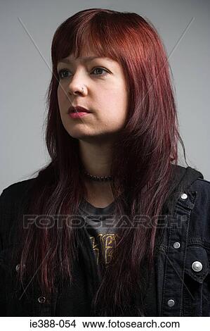 Portrait of a woman with nose ring View Large Photo Image Picture - Portrait of a woman with nose ring. Fotosearch