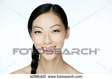 Portrait of a young chinese woman View Large Photo Image Stock Image - Portrait of a young chinese woman. Fotosearch
