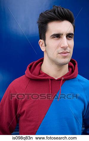 Portrait of a young man View Large Photo Image Picture - Portrait of a young man. Fotosearch