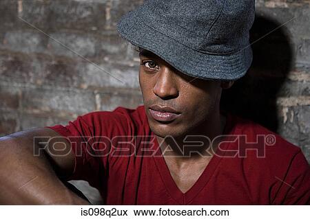 Portrait of a young man View Large Photo Image Stock Photo - Portrait of a young man. Fotosearch