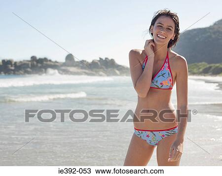 Portrait of a young woman View Large Photo Image Stock Image - Portrait of a young woman. Fotosearch