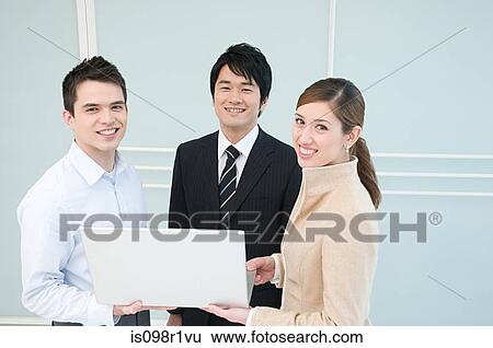 Portrait of businesspeople View Large Photo Image Stock Photograph - Portrait of businesspeople. Fotosearch