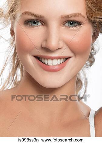 Portrait of young blonde woman View Large Photo Image Picture - Portrait of young blonde woman. Fotosearch