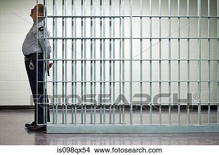 Picture - Prison guard. Fotosearch