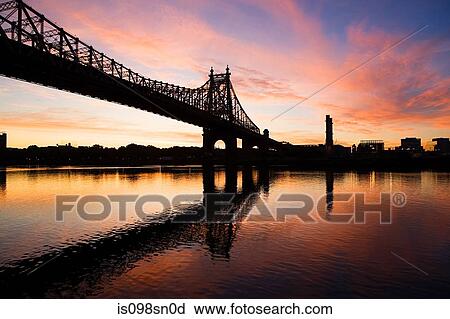 Stock Image - Queensboro bridge new york. Fotosearch