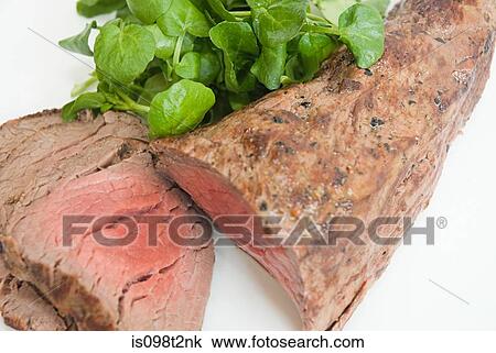 Rare roast beef View Large Photo Image Stock Image - Rare roast beef. Fotosearch