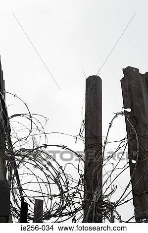 Picture - Razor wire. Fotosearch
