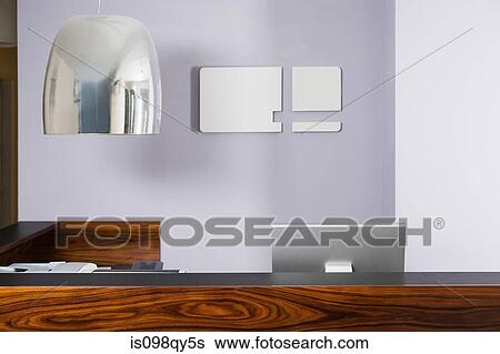 Reception desk View Large Photo Image Stock Photograph - Reception desk. Fotosearch