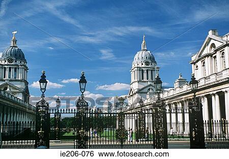 Royal naval college greenwich View Large Photo Image Stock Photograph - Royal naval college greenwich. Fotosearch