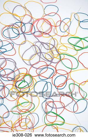 Rubber bands View Large Photo Image Stock Photograph - Rubber bands. Fotosearch