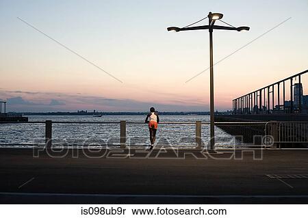 Runner by river View Large Photo Image Stock Photography - Runner by river. Fotosearch