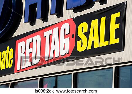 Stock Image - Sale sign on a shop. Fotosearch