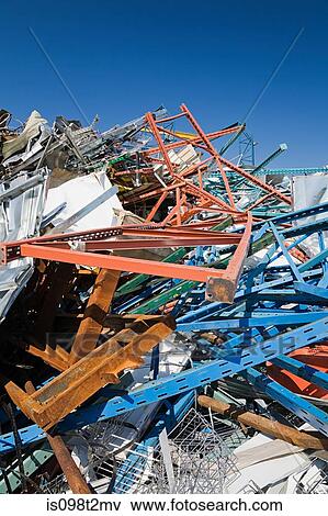 Scrap heap View Large Photo Image Stock Photo - Scrap heap. Fotosearch