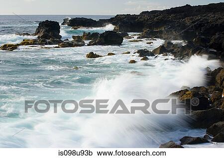 Sea and black lava rocks, Los Hervideros, Lanzarote View Large Photo Image Stock Image - Sea and black lava rocks, Los Hervideros, Lanzarote. Fotosearch