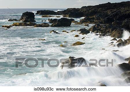 Sea and black lava rocks, Los Hervideros, Lanzarote View Large Photo Image Stock Image - Sea and black lava rocks, Los Hervideros, Lanzarote. Fotosearch