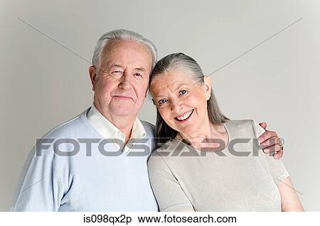 Stock Photography - Senior couple. Fotosearch