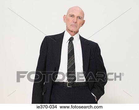 Picture - Serious businessman. Fotosearch