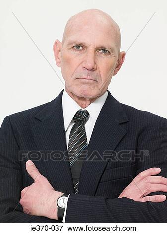 Stock Photo - Serious businessman. Fotosearch