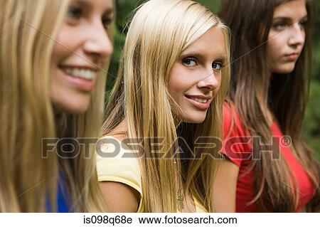 Stock Image - Sisters. Fotosearch