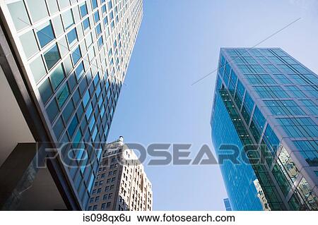 Stock Photograph - Skyscrapers in downtown vancouver. Fotosearch