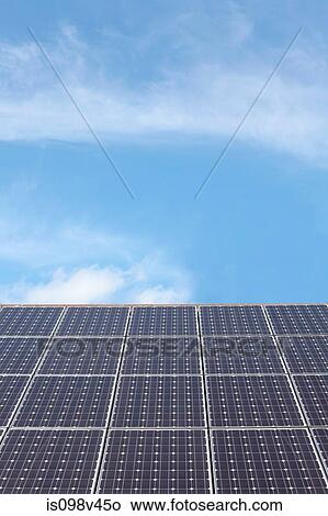 Solar panel roof View Large Photo Image Picture - Solar panel roof. Fotosearch