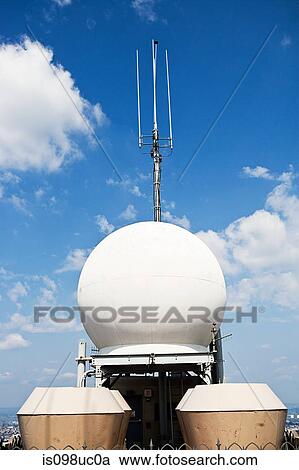 Sphere and antenna, New York View Large Photo Image Stock Image - Sphere and antenna, New York. Fotosearch