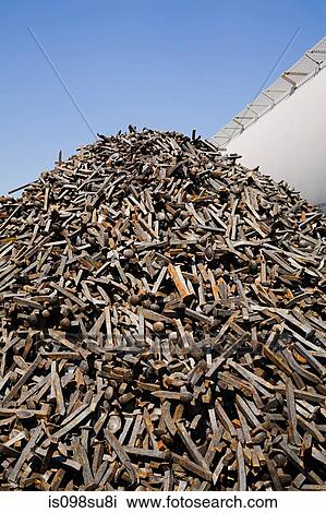 Stack of metal spikes View Large Photo Image Stock Image - Stack of metal spikes. Fotosearch