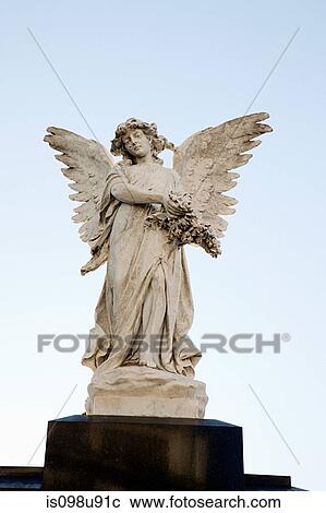 Statue in Recoleta Cemetery, Buenos Aires, Argentina View Large Photo Image Stock Image - Statue in Recoleta Cemetery, Buenos Aires, Argentina. Fotosearch