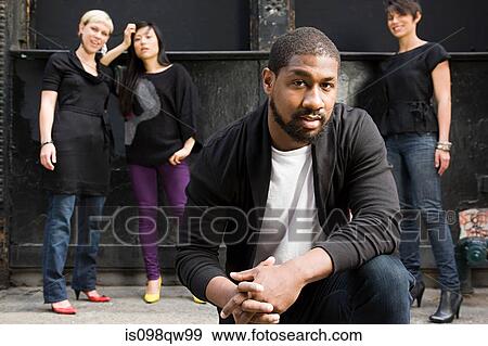 Stylish young people View Large Photo Image Stock Photo - Stylish young people. Fotosearch