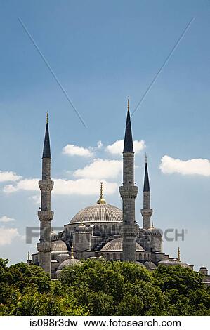 Sultan ahmed mosque in istanbul View Large Photo Image Stock Photo - Sultan ahmed mosque in istanbul. Fotosearch
