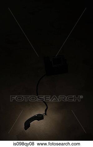Stock Photo - Telephone off the hook. Fotosearch