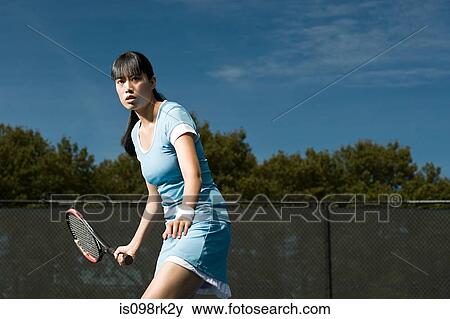 Stock Photo - Tennis player. Fotosearch
