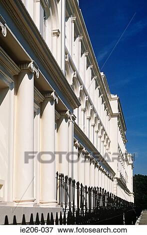 Stock Photo - Terrace at regents park. Fotosearch