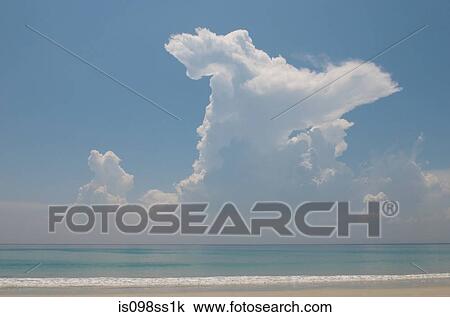 Stock Image - Tranquil beach scene. Fotosearch
