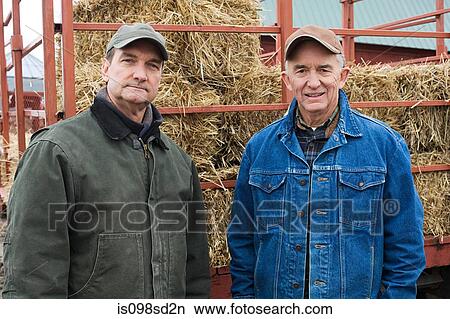 Two farmers View Large Photo Image Picture - Two farmers. Fotosearch
