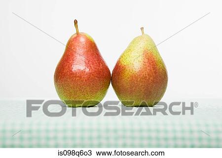 Stock Image - Two pears. Fotosearch