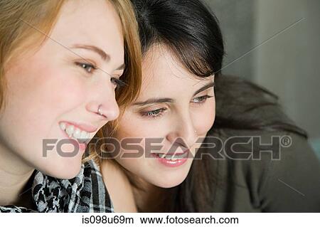 Two teenage girls View Large Photo Image Picture - Two teenage girls. Fotosearch