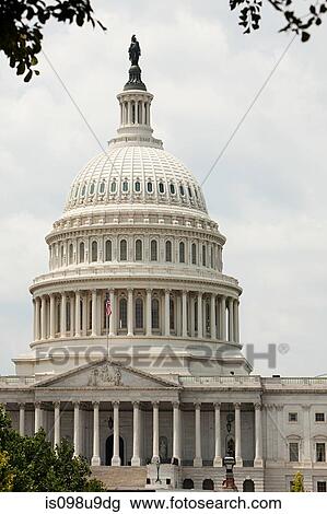 Stock Image - United states capitol, Washington DC, USA. Fotosearch