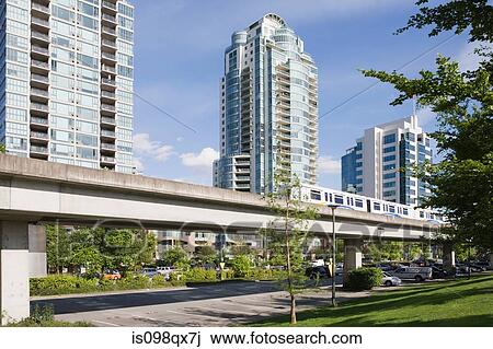 Vancouver sky train View Large Photo Image Stock Image - Vancouver sky train. Fotosearch