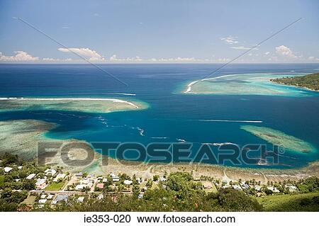 View of the ocean from moorea View Large Photo Image Stock Image - View of the ocean from moorea. Fotosearch