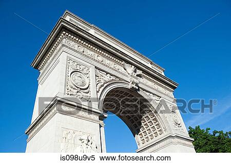 Stock Photography - Washington Square Arch, New York. Fotosearch