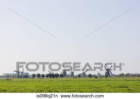 Windmills View Large Photo Image Picture - Windmills. Fotosearch