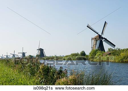 Windmills View Large Photo Image Stock Photograph - Windmills. Fotosearch